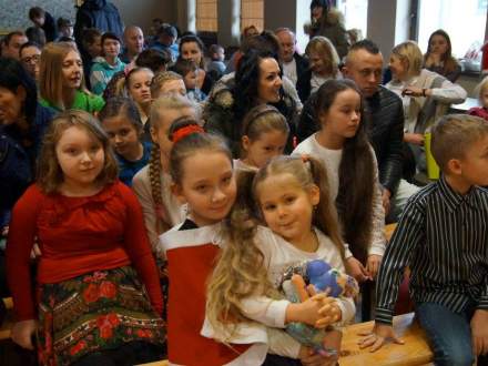 Mikołaj spotkał się z dziećmi w Bąkowie