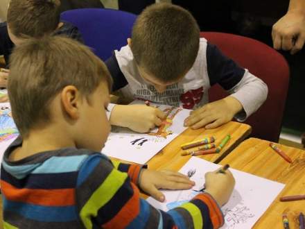 Mikołaj w strumieńskiej hali