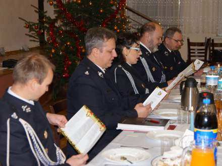 Wigilijka Zarządu Miejsko-Gminnego OSP RP za nami