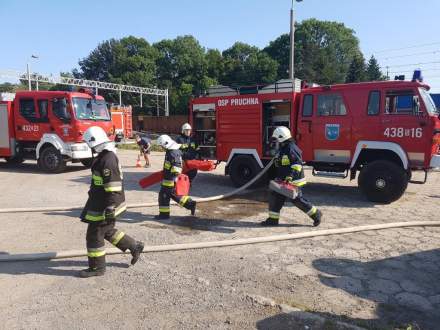 III Manewry Medyczne Gminy Strumień na terenie Pruchnej