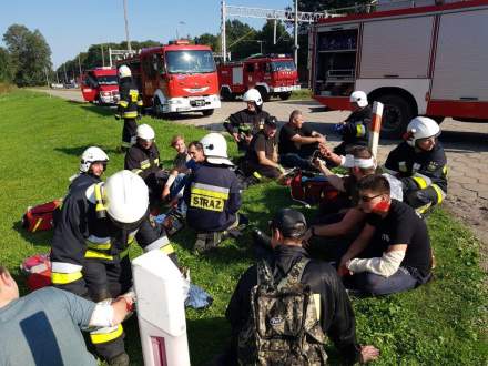 III Manewry Medyczne Gminy Strumień na terenie Pruchnej