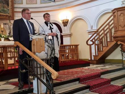 Nabożeństwo w Drogomyślu