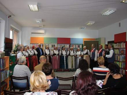 Wernisaz w Bibliotece