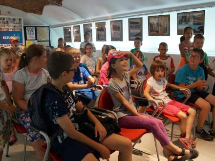 Dzieci z wizytą u Pani Burmistrz