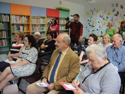 Wernisaz w Bibliotece