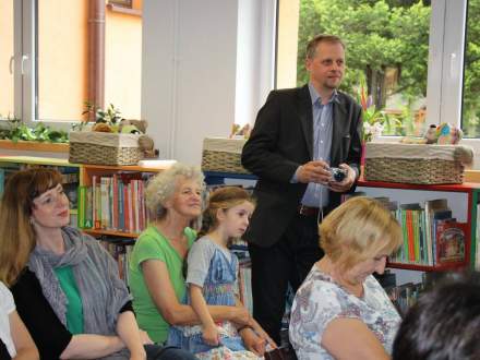 Wernisaz w Bibliotece