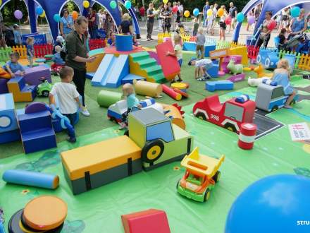 Piknik Rodzinny w Strumieniu atrakcje dla dzieci