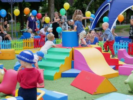 Piknik Rodzinny w Strumieniu atrakcje dla dzieci