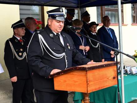 Uroczystości zwiazane z przekazaniem samochodu ratowniczo-gaśniczego dla OSP Zbytków