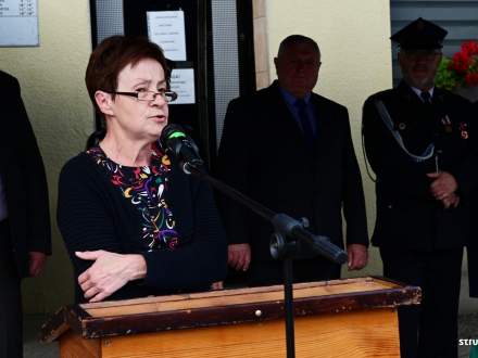 Uroczystości zwiazane z przekazaniem samochodu ratowniczo-gaśniczego dla OSP Zbytków