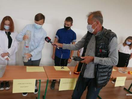 Otwarcie pracowni matematyczno-przyrodniczej w Zabłociu