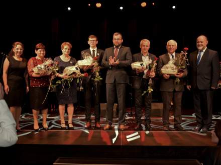 Zasłużeni dla rolnictwa - zdjęcie grupowe