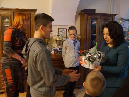 Wychowankowie DPS w Strumieniu