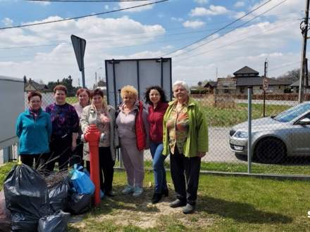 Akcja sprzątania w gminie Strumień