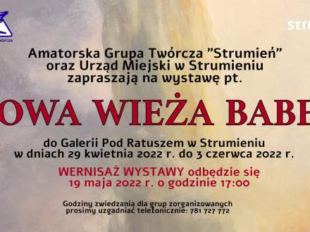Zapraszamy na wystawę "Nowa Wieża Babel"