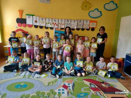 Wizyty Burmistrz Strumienia w przedszkolach