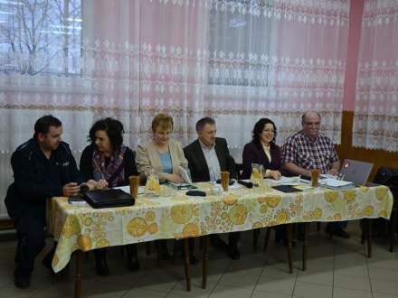 Zebranie wiejskie w Zbytkowie