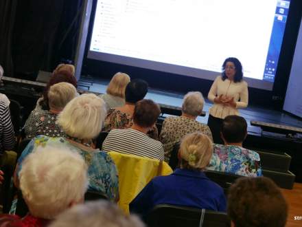 Spotkanie w Miejsko-Gminnym Ośrodku Kultury w Strumieniu