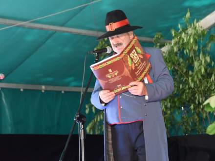 Otwarcie Dnia Tradycji - Prezes strumieńskiego Koła Macierzy Ziemi Cieszyńskiej