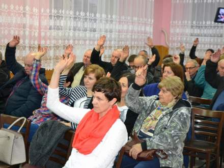 Zebranie wiejskie w Zbytkowie