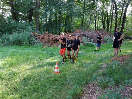 Dzień otwarty OSP Drogomyśl - gra terenowa MDP