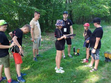 Dzień otwarty OSP Drogomyśl - gra terenowa MDP