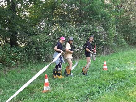 Dzień otwarty OSP Drogomyśl - gra terenowa MDP