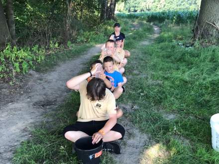 Dzień otwarty OSP Drogomyśl - gra terenowa MDP