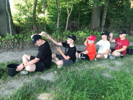 Dzień otwarty OSP Drogomyśl - gra terenowa MDP