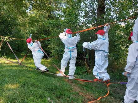 Dzień otwarty OSP Drogomyśl - gra terenowa MDP