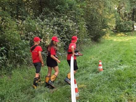 Dzień otwarty OSP Drogomyśl - gra terenowa MDP