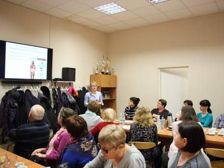 Prozdrowotne spotkanie  w Drogomyślu