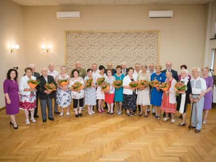 Grupowe zdjęcie Jubilatów