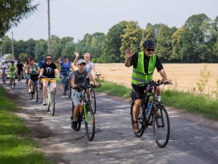 Rajd Rowerem po zdrowie fot. Dawid Janik