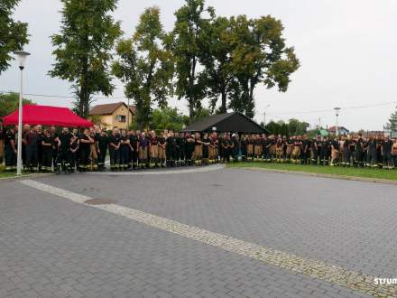 Ćwiczenia strażackie w gminie Strumień