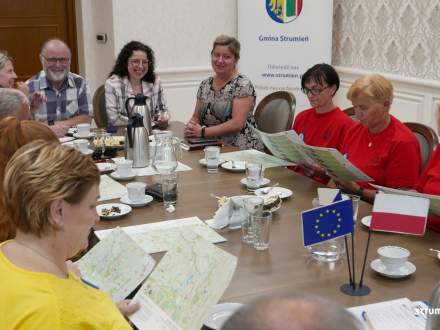 Spotkanie z czeskimi partnerami w ratuszu