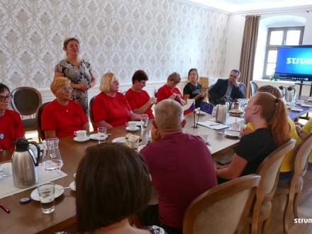 Spotkanie z czeskimi partnerami w ratuszu