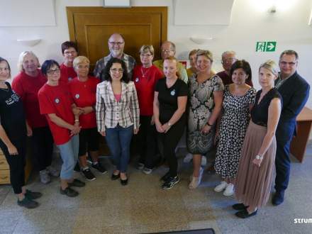 Spotkanie z czeskimi partnerami w ratuszu