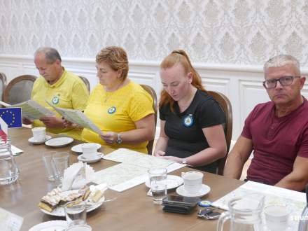 Spotkanie z czeskimi partnerami w ratuszu