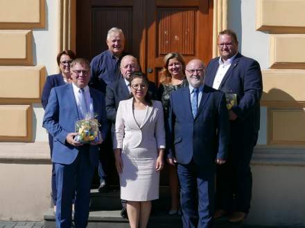 Wizyta delegacji z Igensdorfu w Strumieniu