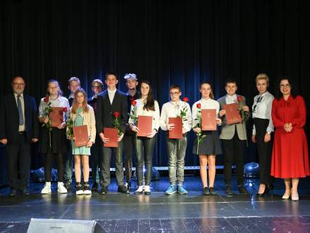 Stypendyści z Drogomyśla