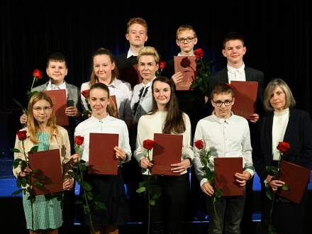 Stypendyści z Drogomyśla