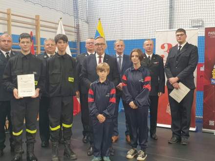 Uroczystość wręczenia promes dla MDP