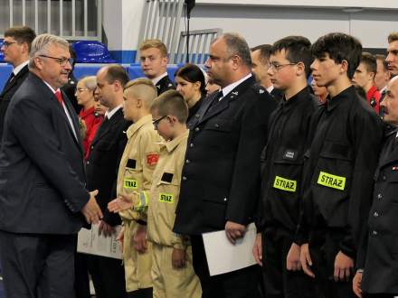 Uroczystość wręczenia promes dla MDP