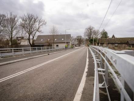 Nowy most w Drogomyślu