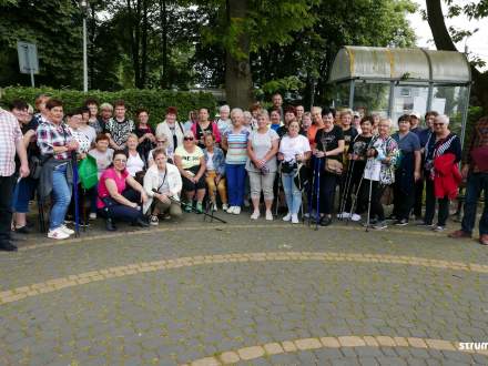 Marsz nordic walking po Drogomyślu i jego atrakcjach