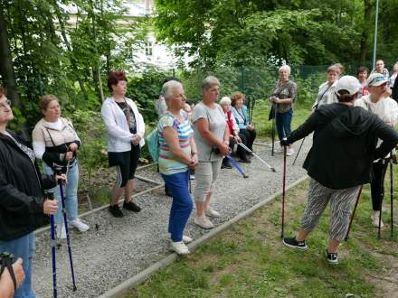 Marsz nordic walking po Drogomyślu i jego atrakcjach