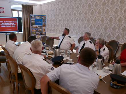 Wizyta delegacji z Serbii - spotkanie w ratuszu