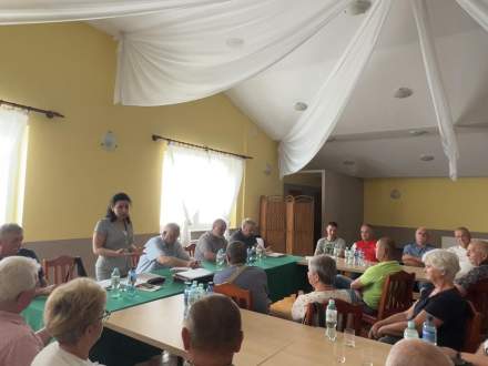 Zebranie Wiejskie w Drogomyślu