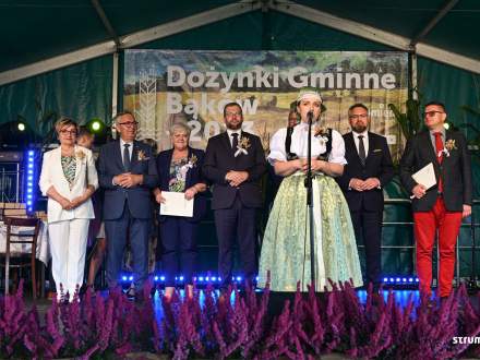 Dożynki w Bąkowie - część oficjalna